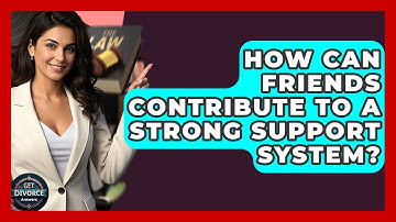 How Can Friends Contribute To A Strong Support System? - Get Divorce Answers