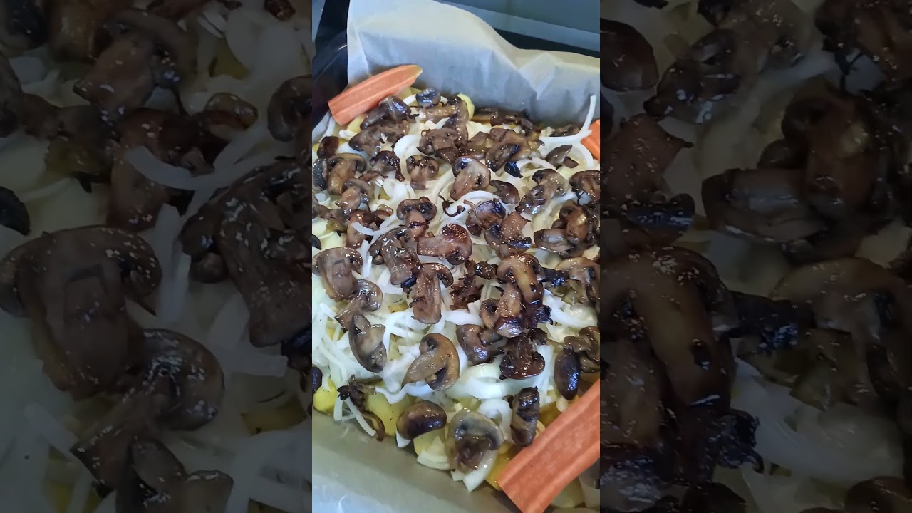 #рыбазапеченнаякартофельгрибы #кухнямираbbqvadymdon #Kitchen #Prescription #Reels #Kuchnia #food