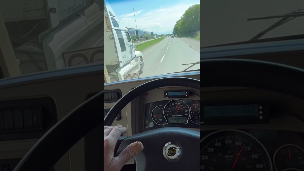 Easy driving in my Motor Home