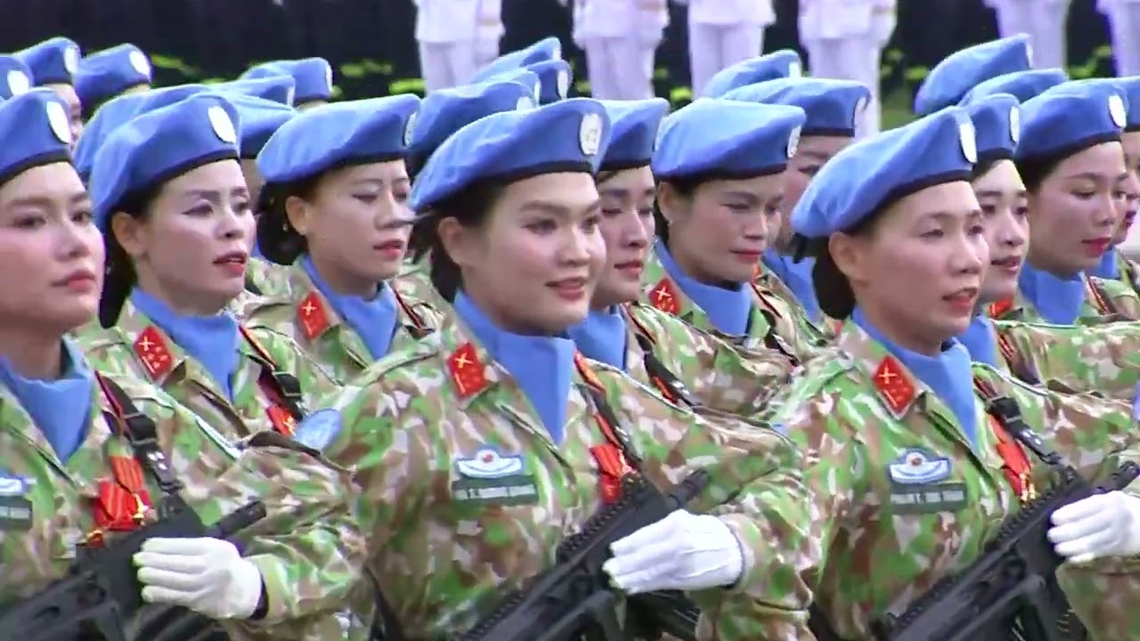 Tổng duyệt diễu binh, diễu hành với sự tham gia của các khối quân đội