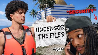 Agent Reacts To Ash Alk Sneaking On Jeffery Epstein's Island To Confront Them..