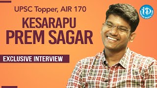 Civil's Topper 170th Rank Holder Kesarapu Prem Sagar Exclusive Interview | Dil Se With Anjali #220