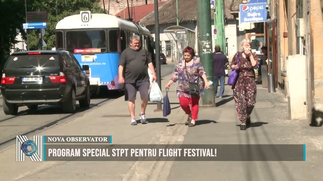 Program special STPT pentru Flight Festival!