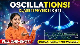 Class 11 Physics: OSCILLATIONS Full Chapter One-Shot 🔥 | Class XI Chapter 13