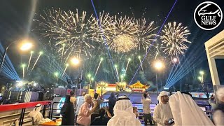 UAE skies light up for 2024 New Year fireworks