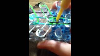 Rainbow loom firework bracelet