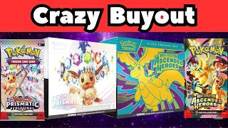 Massive Prismatic Evolutions & Ascended Hero Buyout Just Happened! What's Going On?