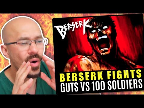 Doctor Breaks Down Berserk Guts Vs 100 Soldiers Fight Injuries Youtube