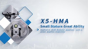 Case Study of X5-HMA Pipeline Inspection Robot for Power Pipeline Inspection.