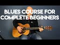 How to play Acoustic Blues Guitar | Beginners Lesson (Part 1)