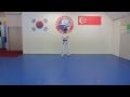 Blue belt pattern by hyun tkd academy