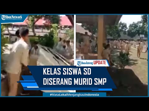 Viral Siswa SD Menangis Ketakutan Kelasnya Diserang Murid SMP