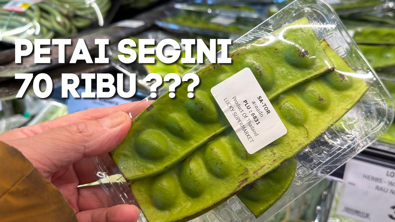 Cek Harga Petai  & sembako di Asian supermarket , akhir tahun 2025  