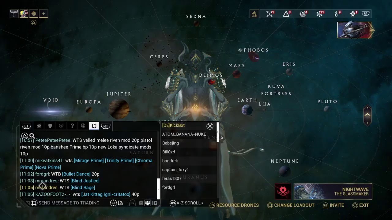In highlight how chat to items warframe Warframe: Chat