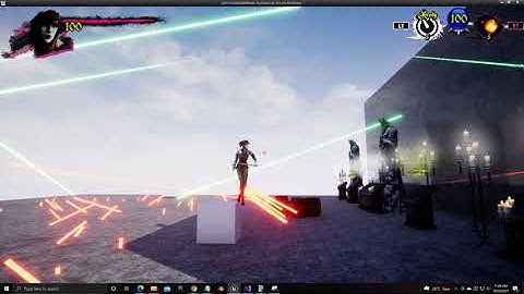 Unreal engine: Learnt how to create a Laser effect in Niagara