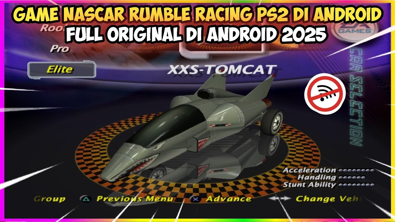 Game Nascar Rumble Racing PS2 Di Android Offline Aethersx2