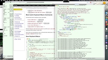 emacs keyboard macro demo