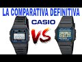 Comparativa Casio F-91W Vs. Casio F-105