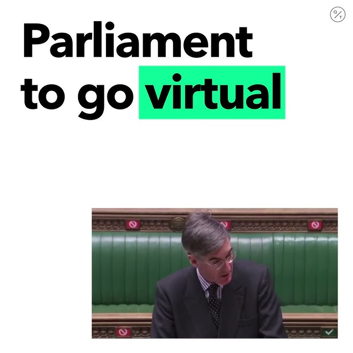 Coronavirus Forces British MPs to Use Zoom for Virtual Parliament