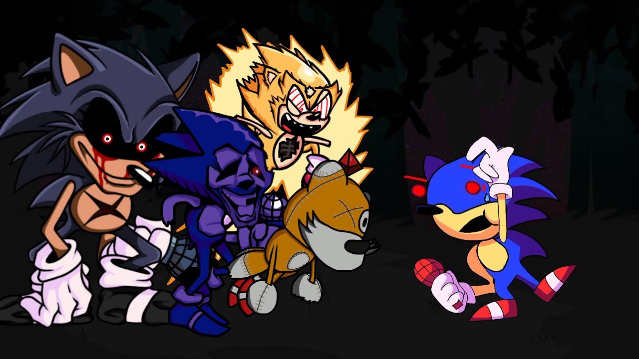 klunsjolly on X: 4 wiki art. long time Lord X, Tails Doll, Sanic, and  Sunky I traced Sanic, .  / X