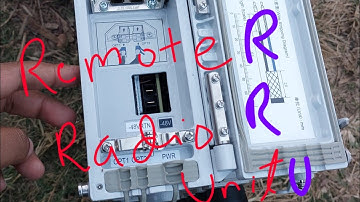 Remote Radio Unit(RRU) equipment in telecom #bsnl #telecom