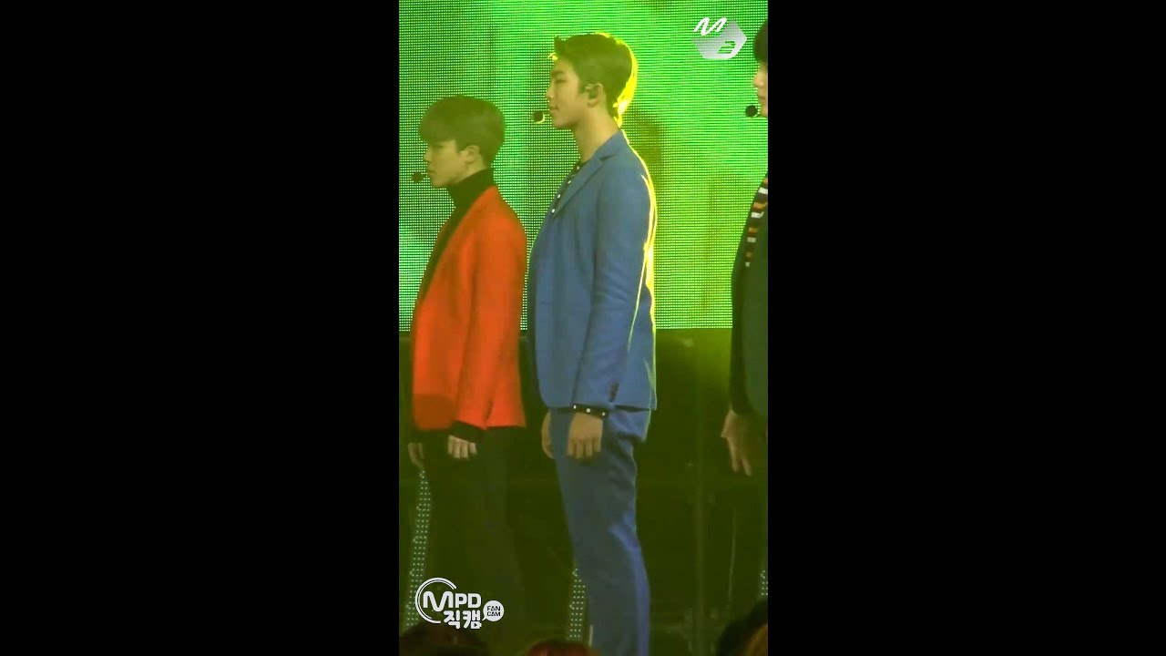 [MPD직캠] 방탄소년단 랩몬스터 직캠 Am I Wrong BTS Rap Monster Fancam @엠카운트다운_161013