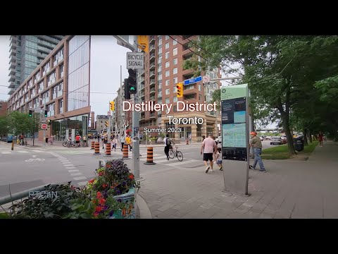 Video: Een gids voor het distilleerderijdistrict in Toronto