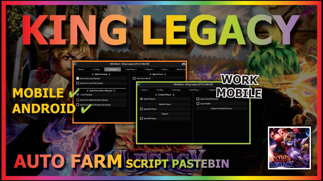 ⚡LINK DIRETO! NOVO SCRIPT ATUALIZADO PARA King Legacy Script, Anime  Champions Simulator , ( MOBILE)✓ 