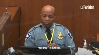 Mort de George Floyd : le chef de la police de Minneapolis accable Derek Chauvin