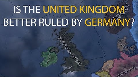 HOI4 Timelapse - What if Germany and the United Kingdom swapped their territories?