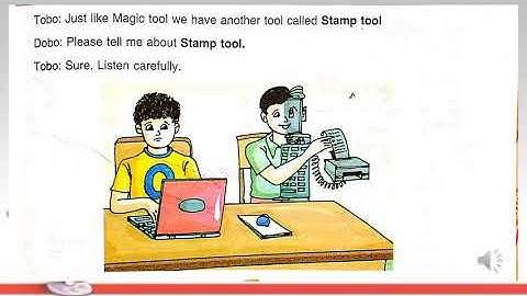 STD IV COMPUTER EXLPORING TUX PAINT