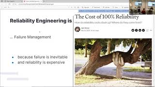 SPA-360 Guide To Reliability Engineering (Jack Shirazi 3 Nov 2021)
