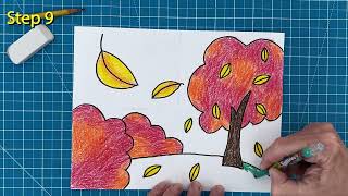 How to Draw a Fall Tree