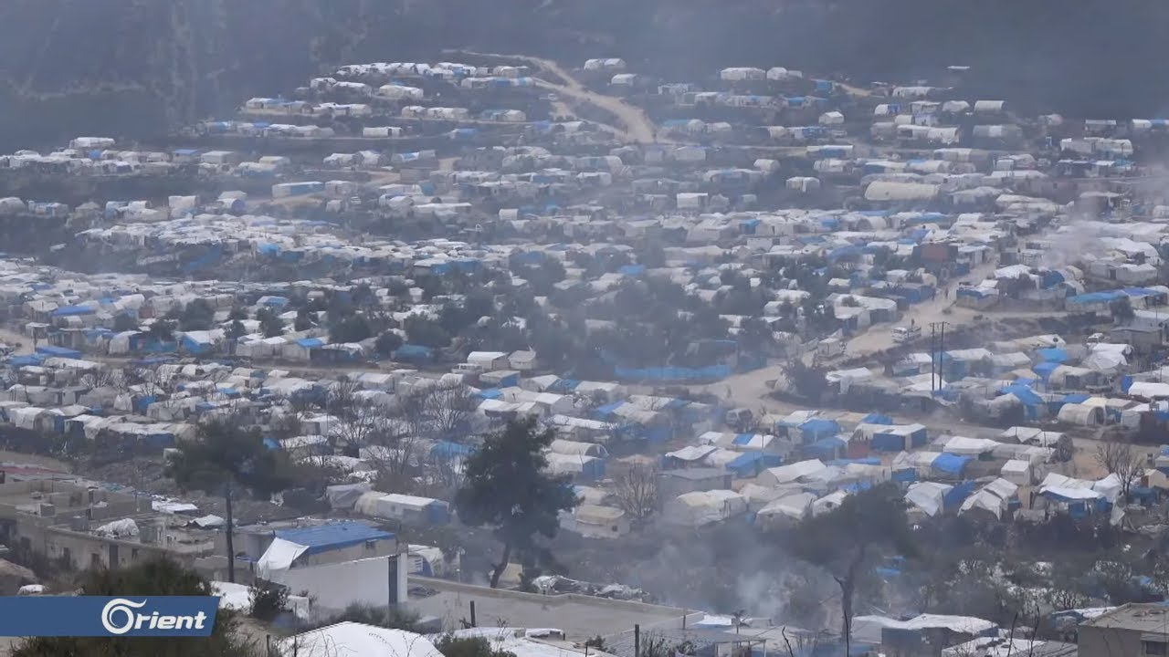 معاناة النازحين في مخيمات خربة الجوز مع تزايد هطول الأمطار