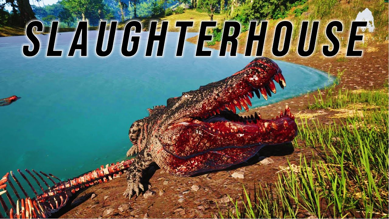 Prime Deinosuchus | Slaughterhouse - The Isle Evrima
