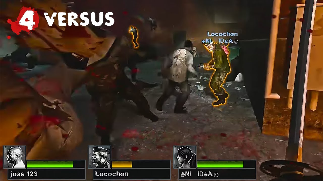 🪓 Daarick juega VERSUS de L4D2 con GLOGLOKING y LOCOCHON