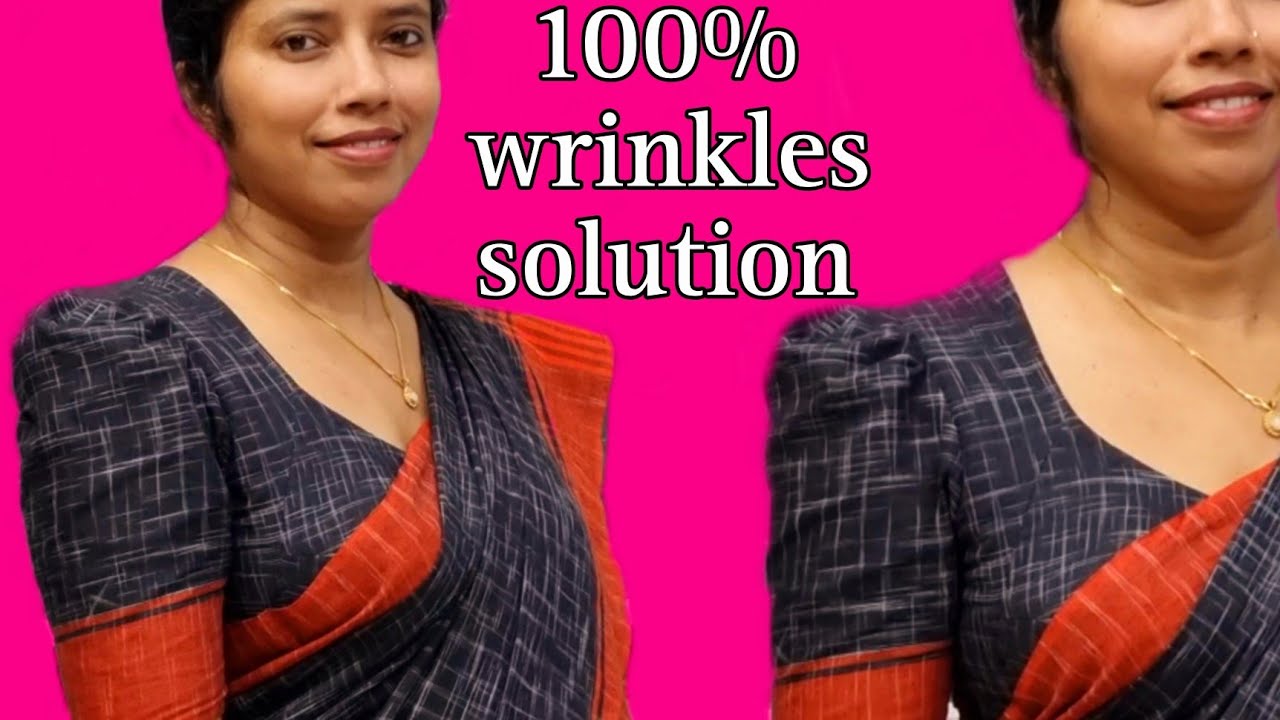 High neck double katori blouse cutting perfect method