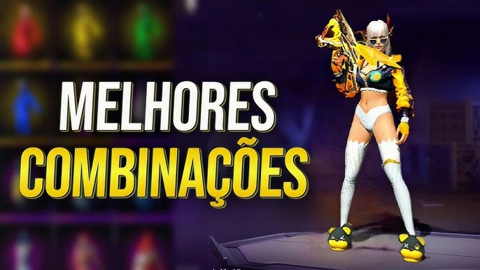 COMBINAÇÕES DE SKINS COM VIBE DE XITADO 🤨 FREE FIRE 