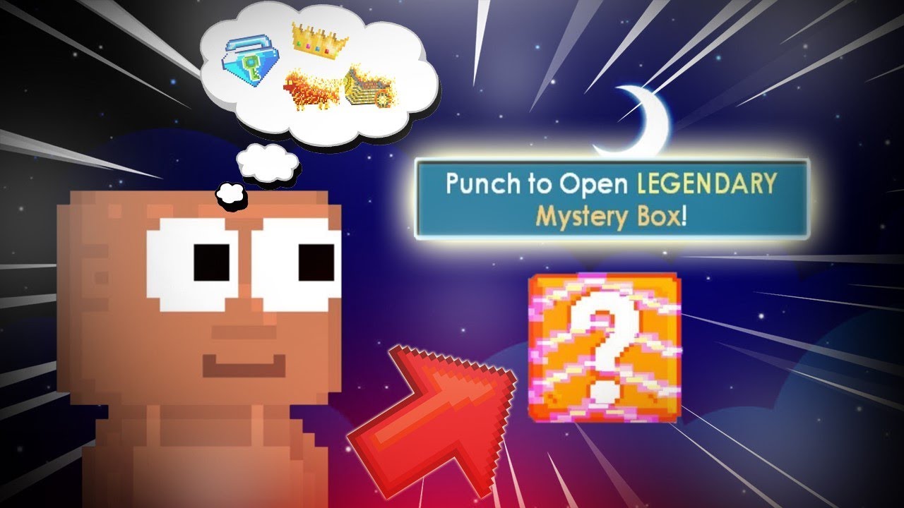 LEGENDARY MYSTERY BOX OPENING *INSANE* Growtopia YouTube