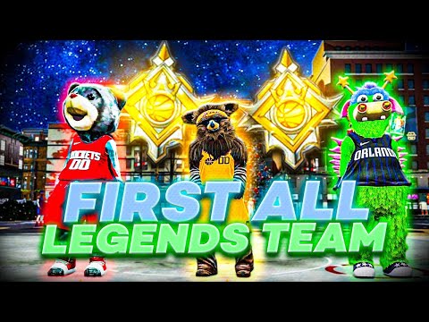 The First ALL LEGEND Team On NBA 2K20 – Three MASCOTS Try ULTIMATE ISO Challenge
