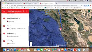 Google My Maps Trip to San Diego screenshot 5