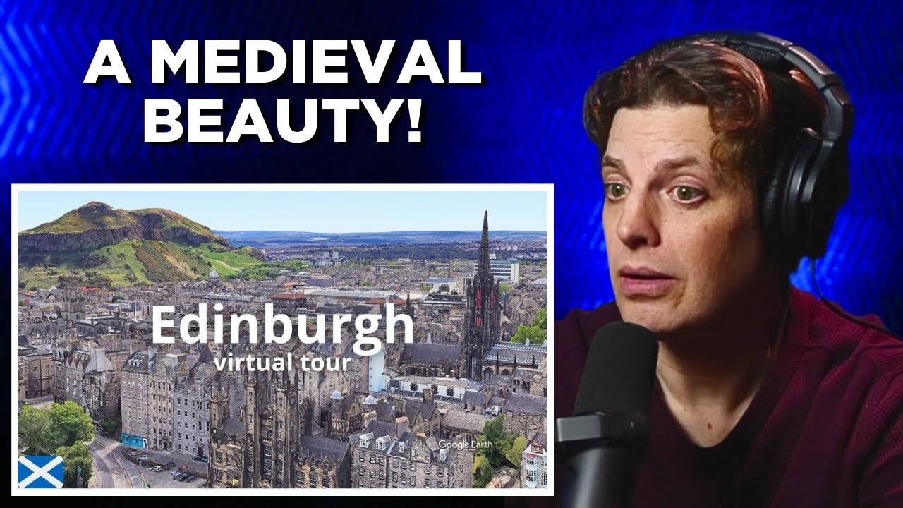 American Reacts to Edinburgh, A Charming Medieval City!