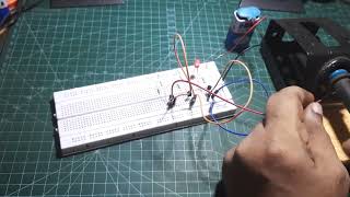 Electromagnetic Field (EMF) Sensor Using Three Transistors Demonstration