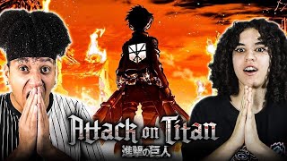 We reacted to EVERY ATTACK ON TITAN OPENINGS (1-9) and ranked ALL OF THEM!