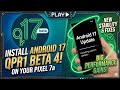 Android 17 QPR1 Beta 4 on Pixel 7a! Selfie Cam Screen Recording & BIG Fixes!!