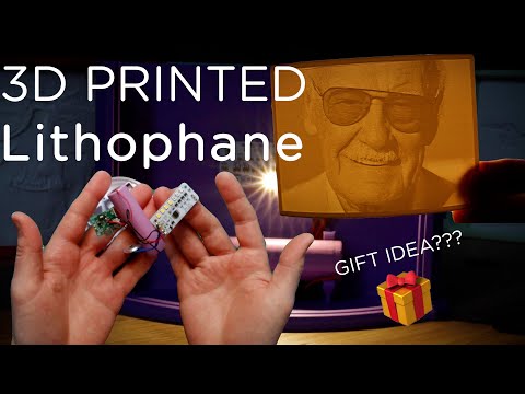 3D Print Any Image - Lithophane Lightbox