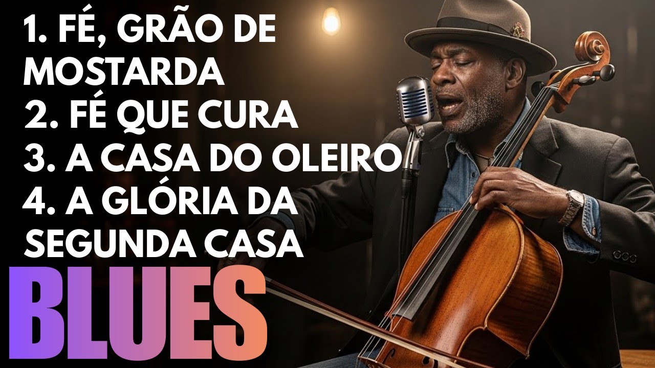 MÚSICAS que fazem sua Fé CRESCER! Louvores em Blues é INCRÍVEL. 