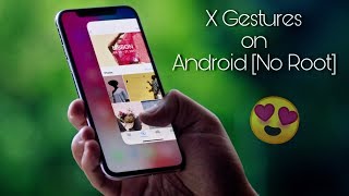 iPhoneX Gestures in Android Smartphone 😍 screenshot 5