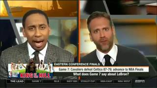 Reacts to Cavs def Celtics game 7 (2018)