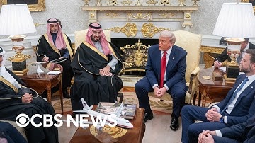 Trump clashes with reporter who asked crown prince about Khashoggi during Saudi Arabia meeting